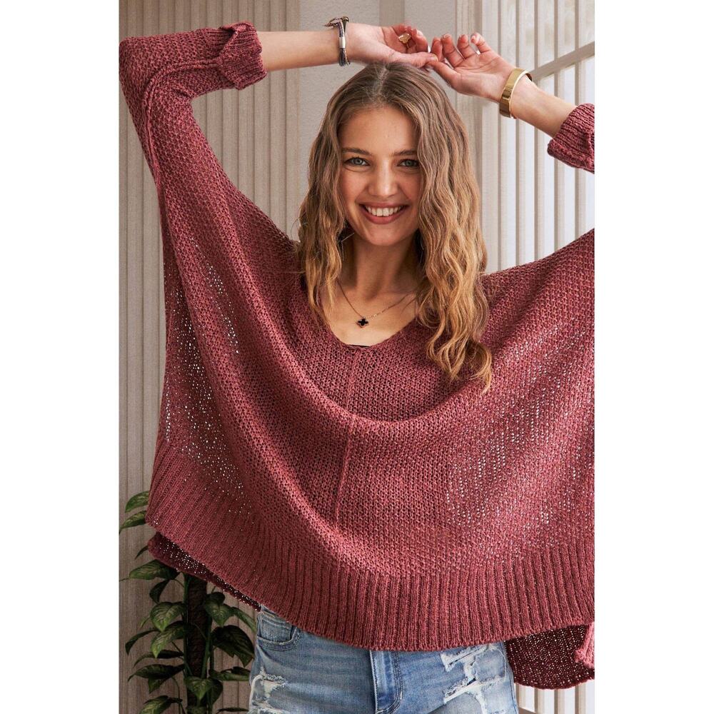 Casual & Chic sweater Oversized Sweater NWT One Size Fits Most
